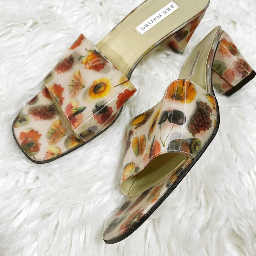 Ann Marino vintage mule sandals